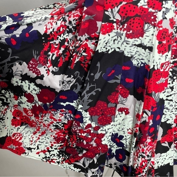 Parker Sleeveless Fit and Flare Congo Print Dress Small - Picture 5 of 9